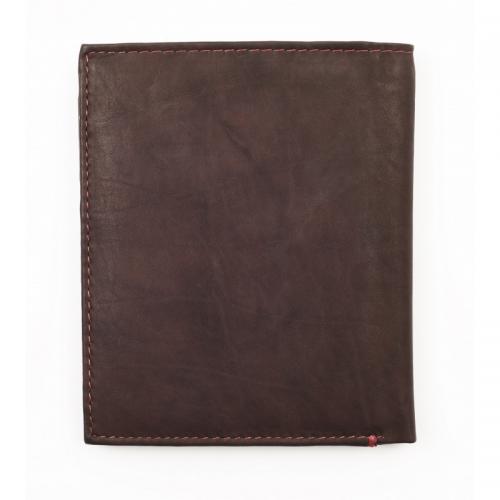 Zippo Leather Vertical Wallet - Brown